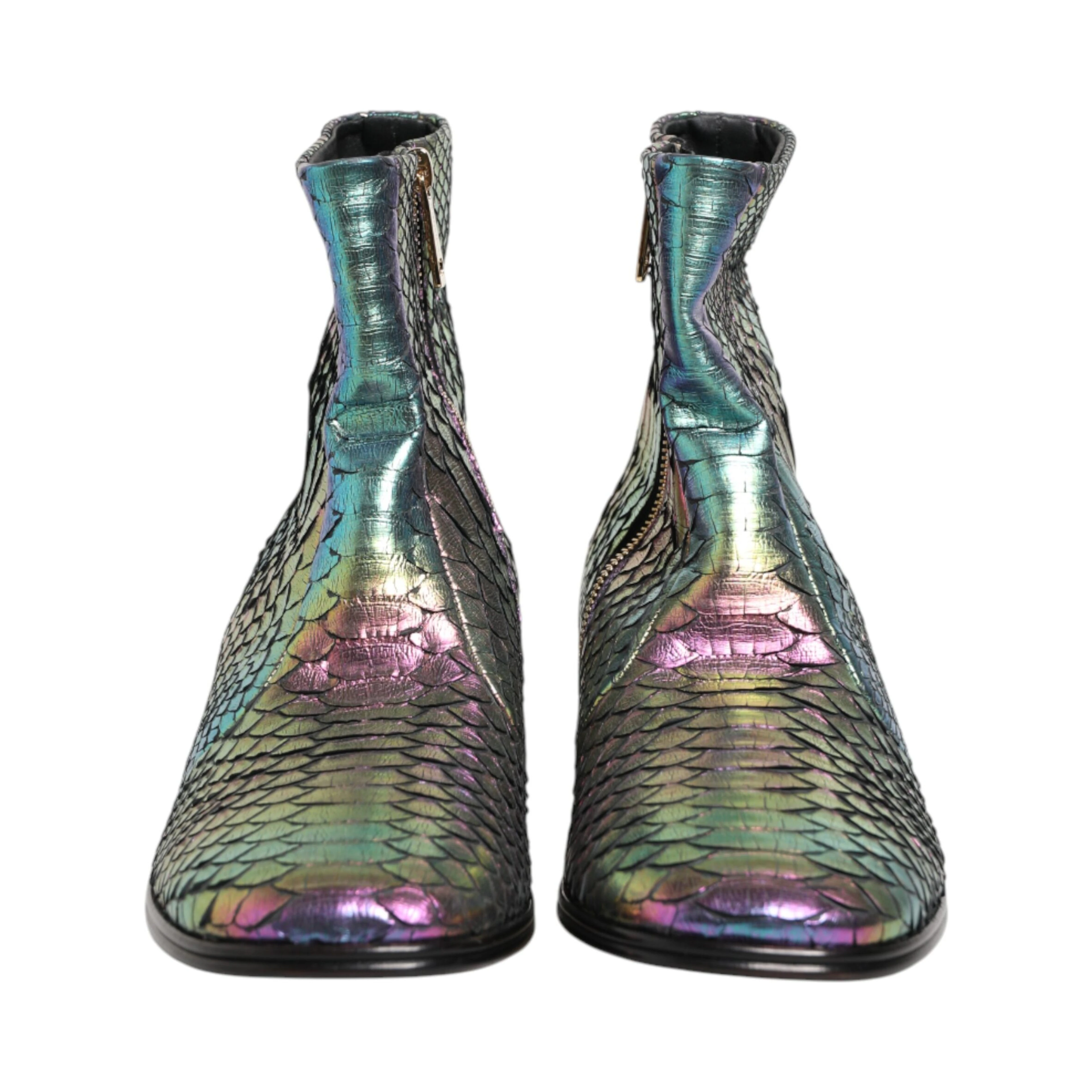 Multicolor Chelsea Short Ankle Boots Shoes