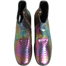 Multicolor Chelsea Short Ankle Boots Shoes