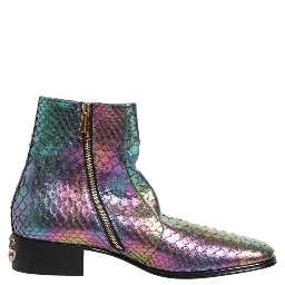 Multicolor Chelsea Short Ankle Boots Shoes