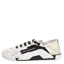 White Black Leather NS1 Sneaker  Shoes