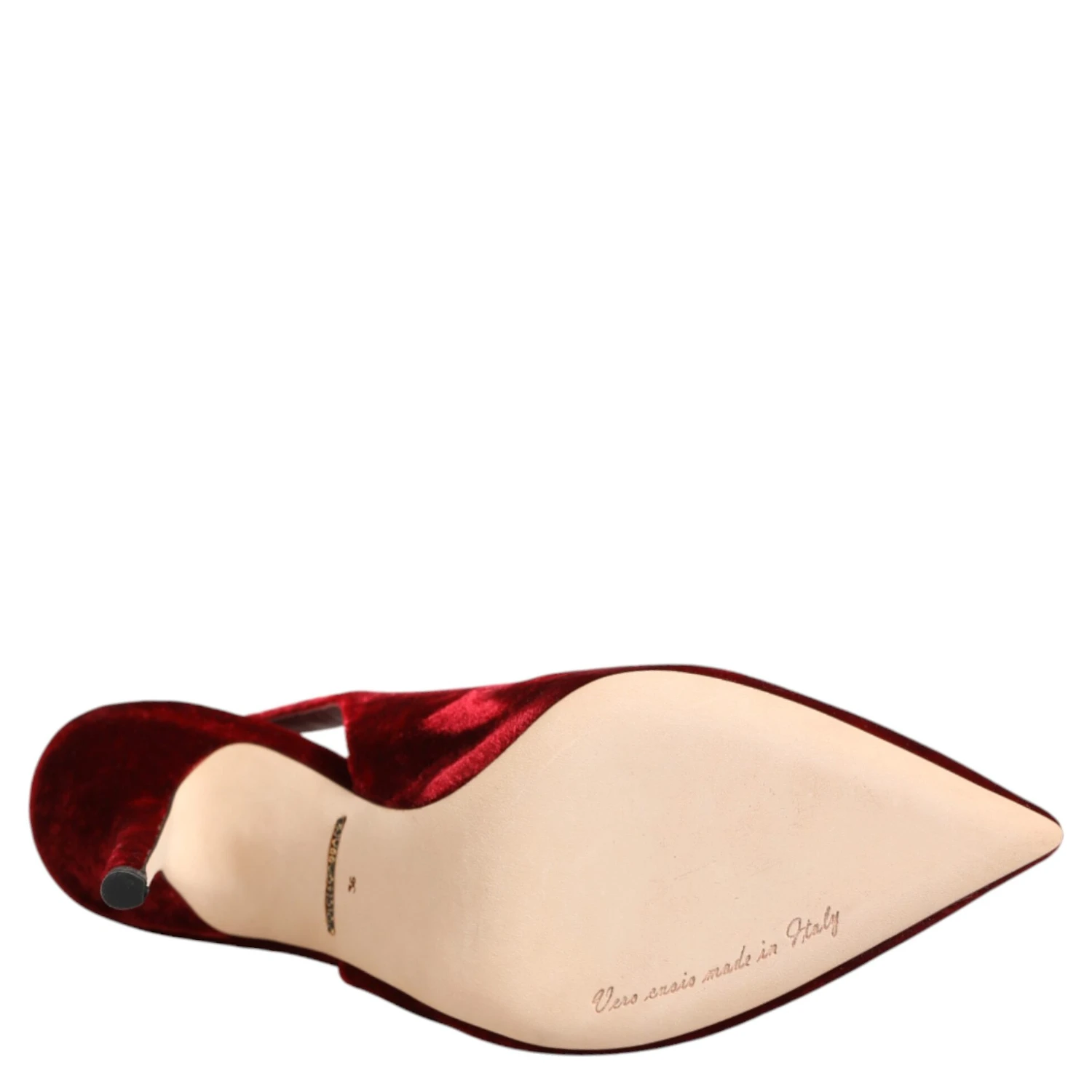 Red Suede High Heels Slingbacks Sandals Shoes