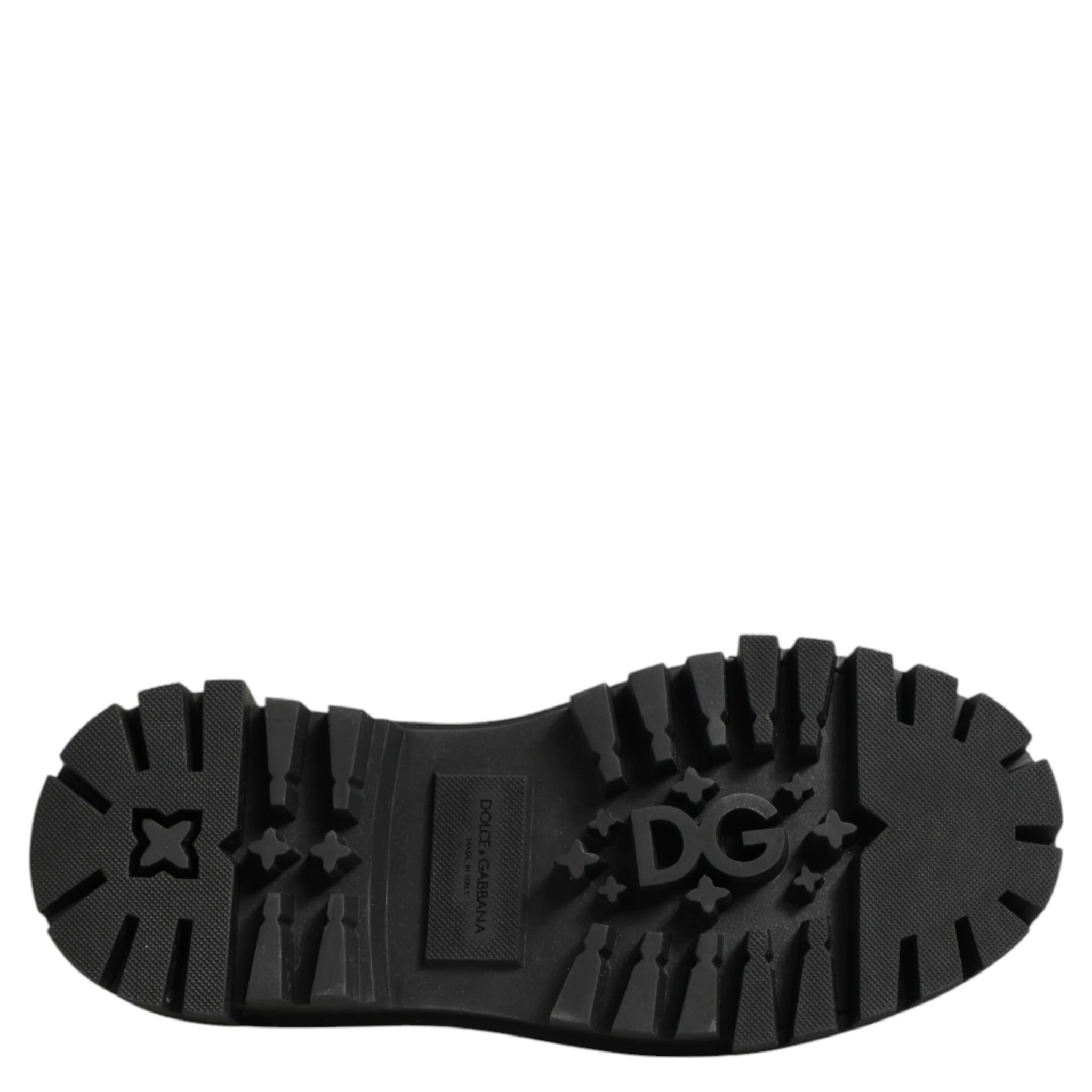 Black Leather Jeweled Crystals Derby Shoes