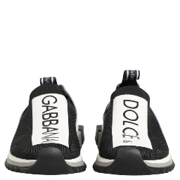 Black Logo Low Top Sorrento Sneakers Shoes