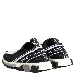 Black Logo Low Top Sorrento Sneakers Shoes