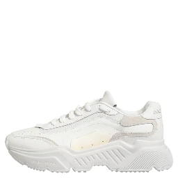 White Leather Daymaster Low Top Sneakers Shoes