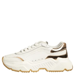 White Gold Daymaster Low Top Sneakers Shoes