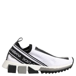 White Logo Low Top Sorrento Sneakers Shoes
