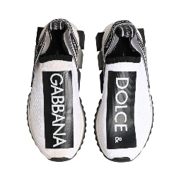 White Logo Low Top Sorrento Sneakers Shoes