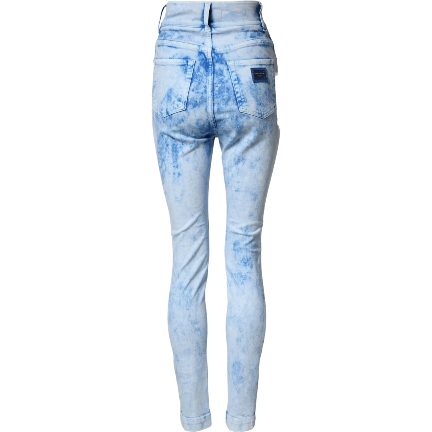 Light Blue High Waist Skinny Denim Jeans