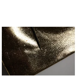 Gold Acetate Crystal High Waist Mini Skirt