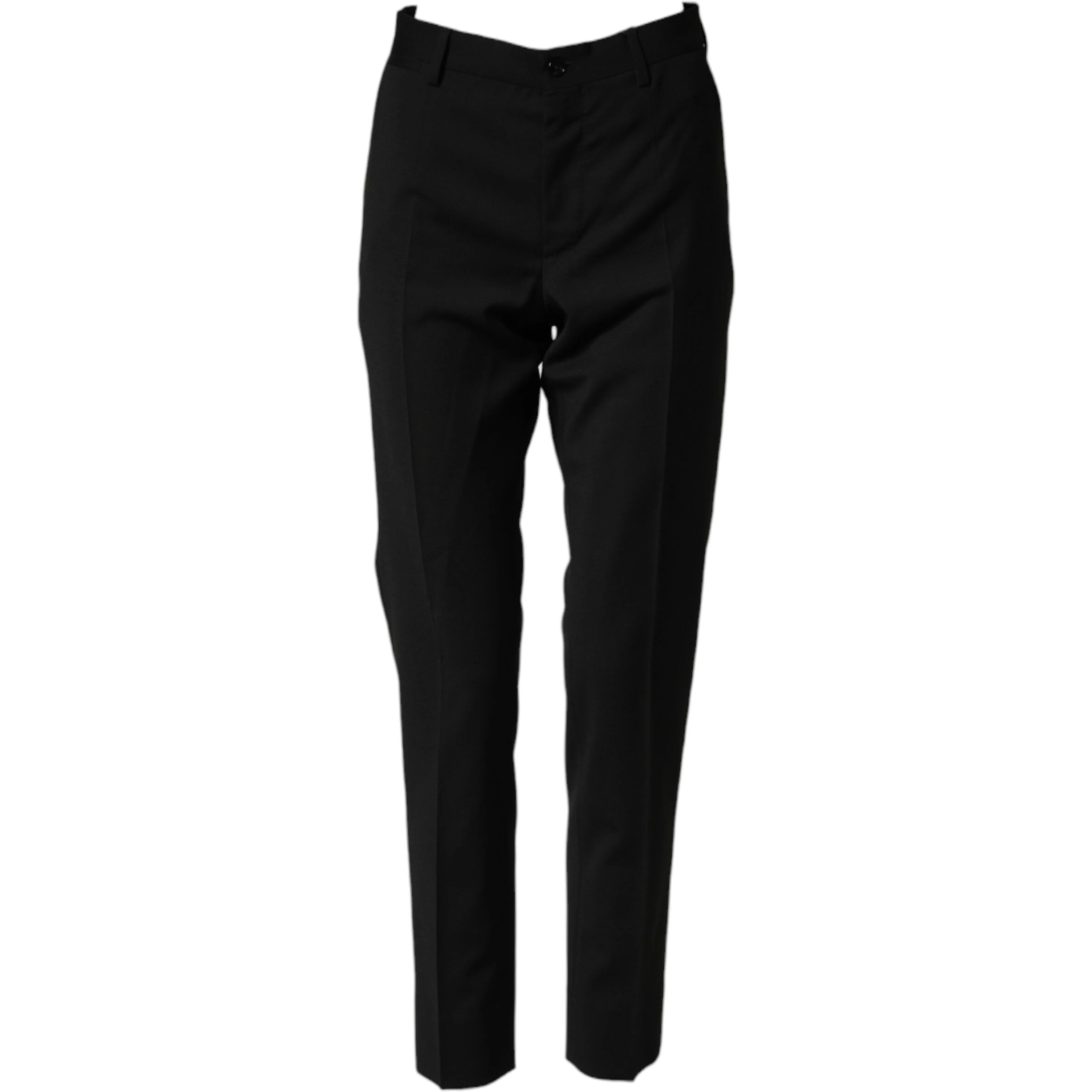 Black Wool Formal Dress Men Trouser Pants