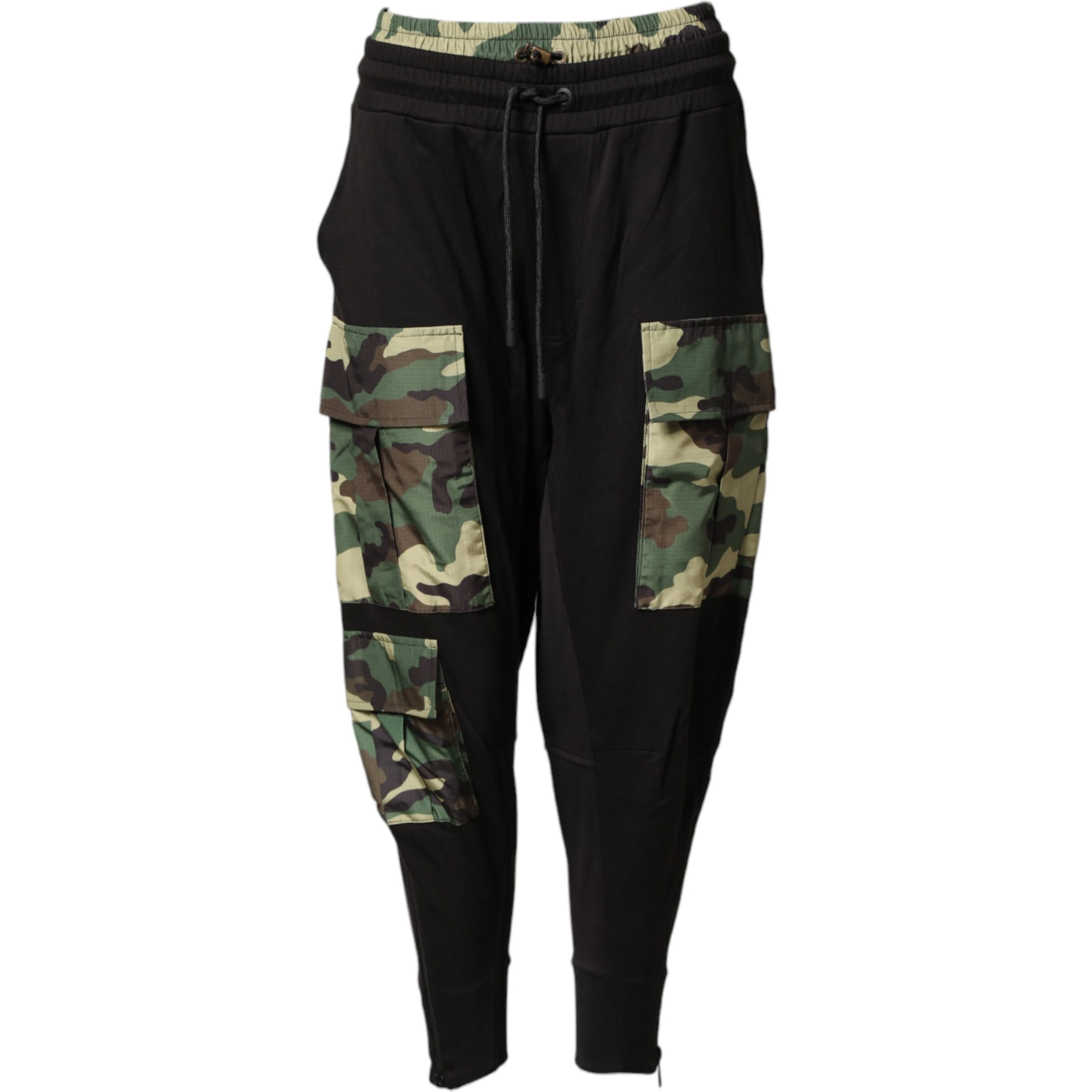 Multicolor Camouflage Cargo Jogger Men Pants