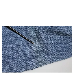 Blue Cotton Stretch Men Chino Trouser Pants