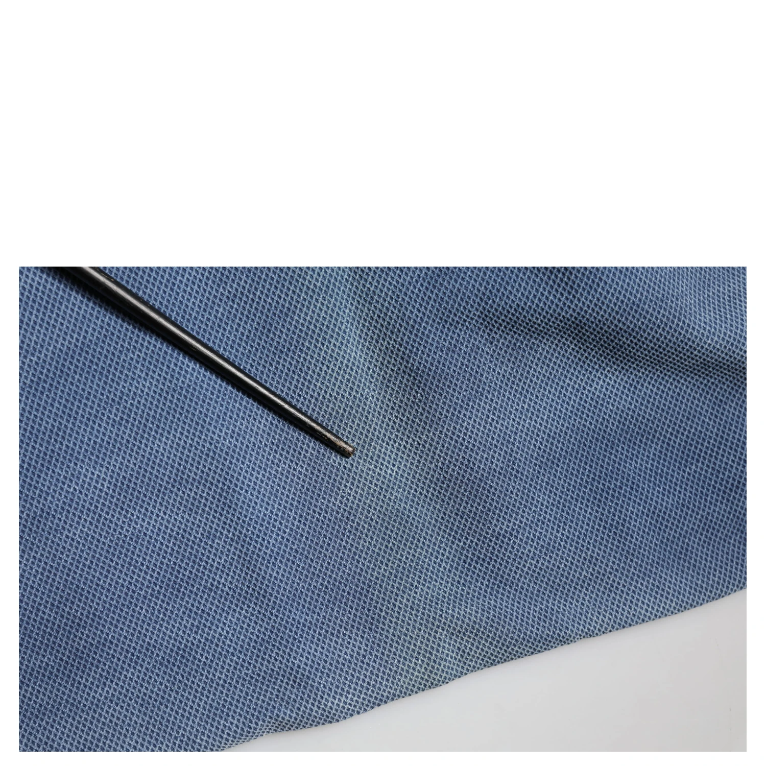 Blue Cotton Stretch Men Chino Trouser Pants