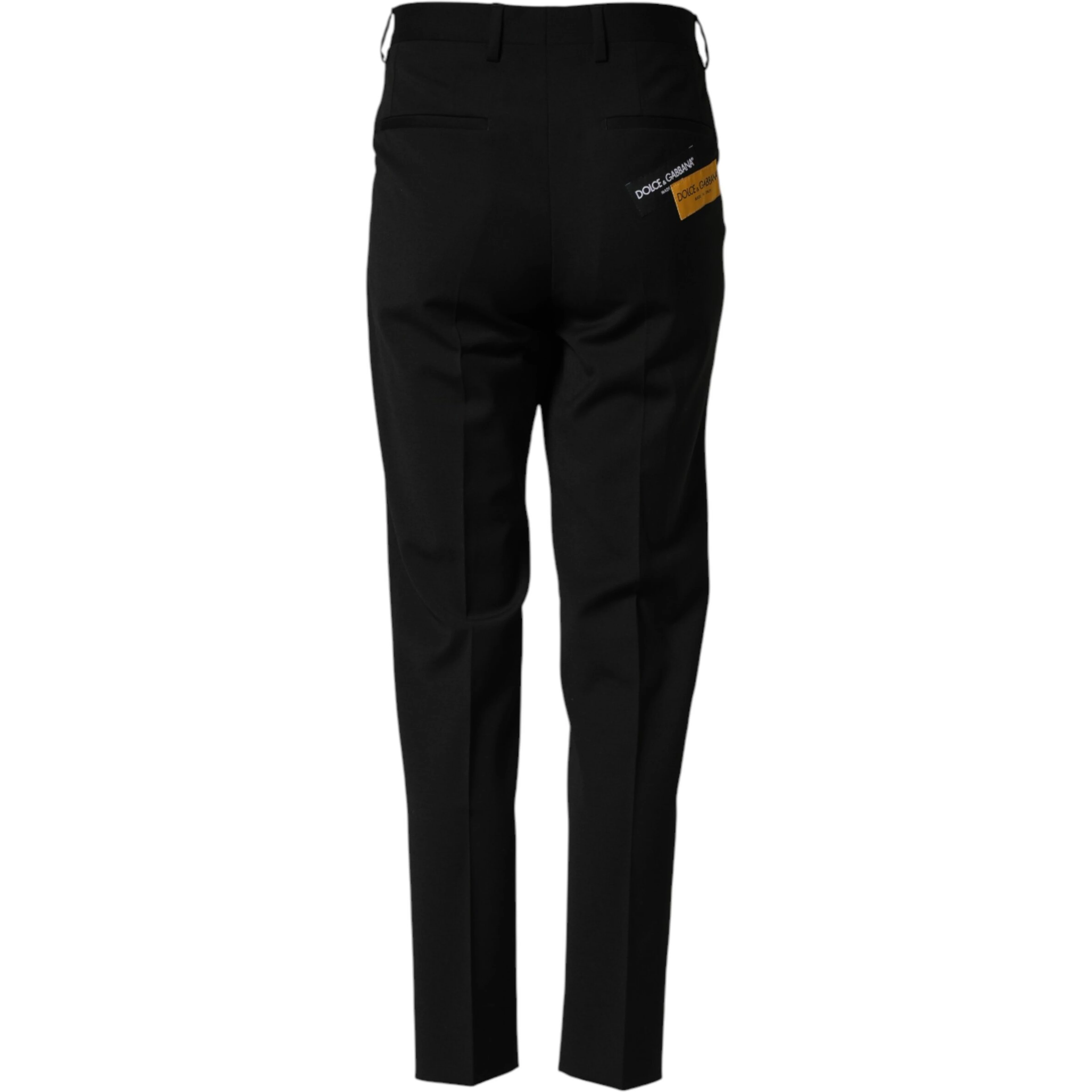 Black Wool Formal Dress Men Trouser Pants