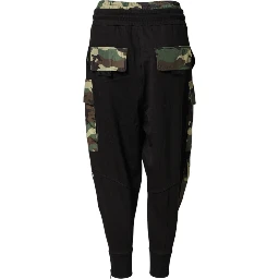 Multicolor Camouflage Cargo Jogger Men Pants