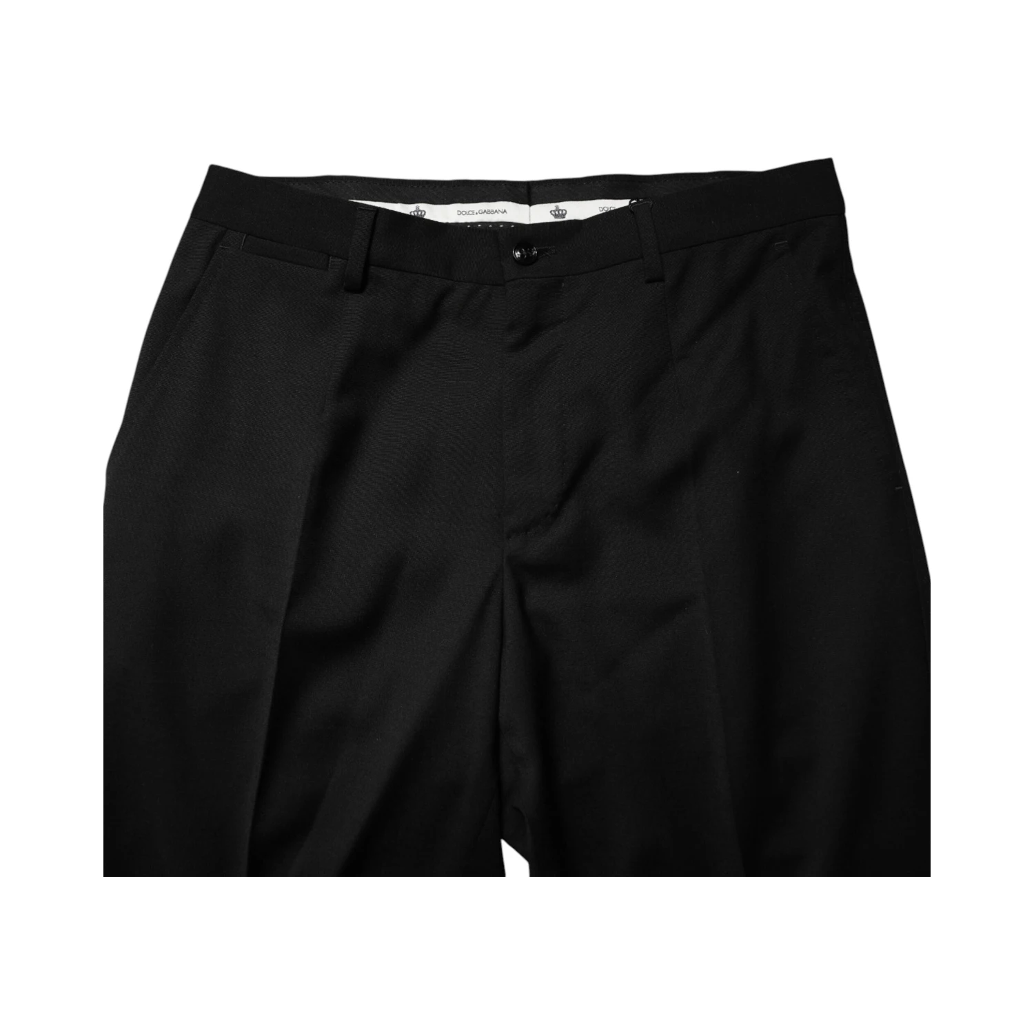 Black Wool Formal Dress Men Trouser Pants