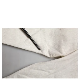 White Cotton Straight Chino Trouser Pants