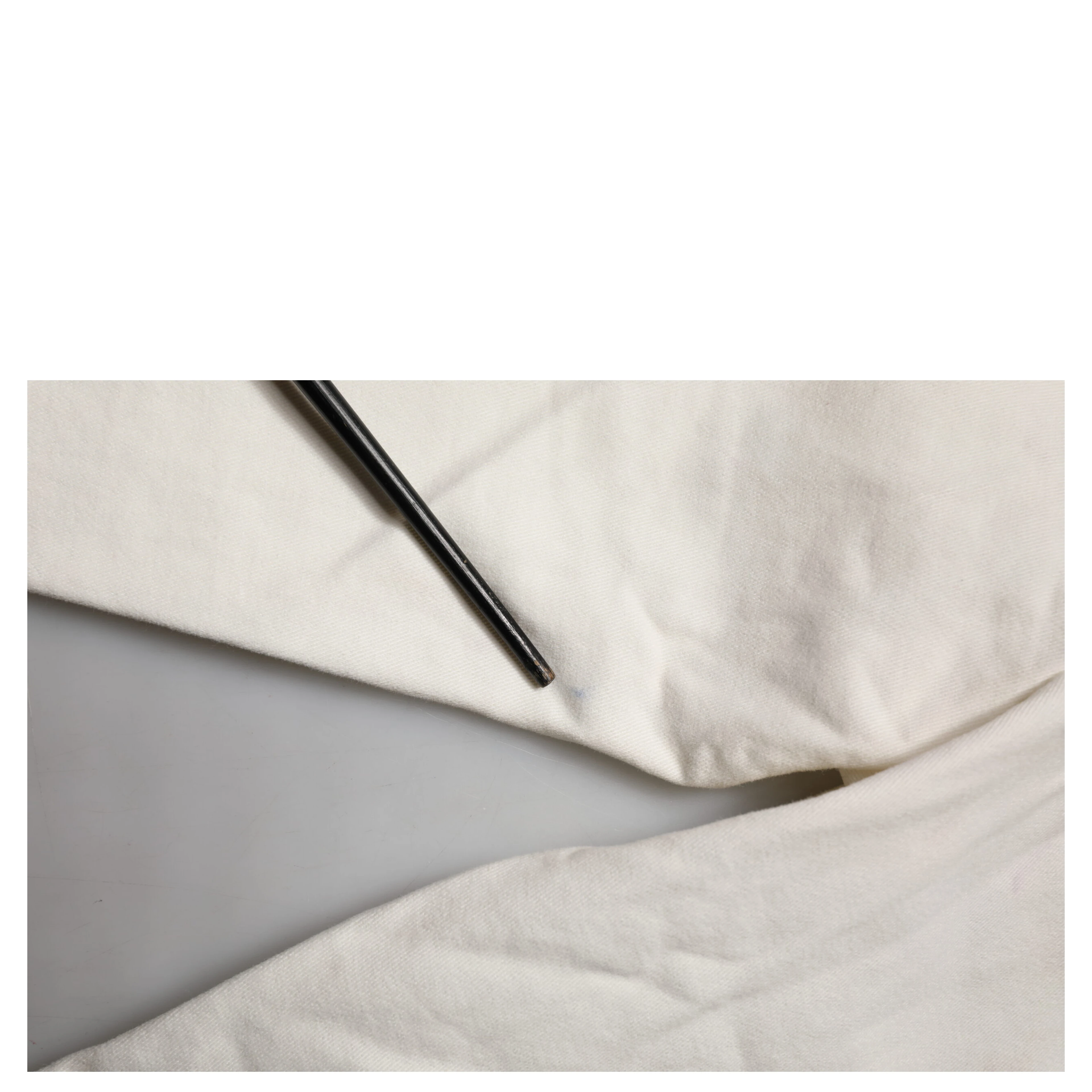 White Cotton Straight Chino Trouser Pants