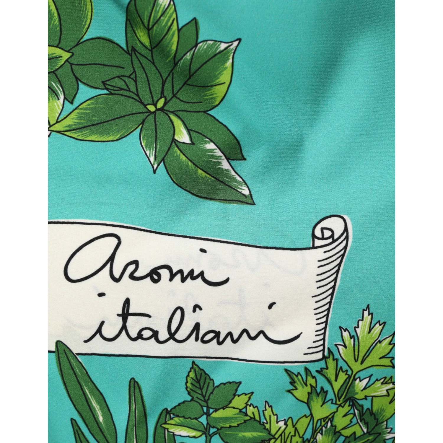 Green Printed Long Sleeve Wrap Coat Dress