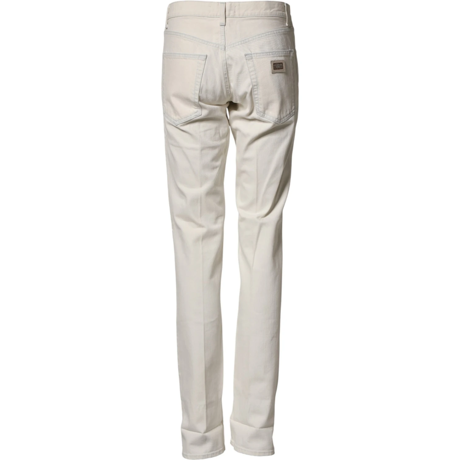 White Cotton Skinny Denim Trouser Men Jeans