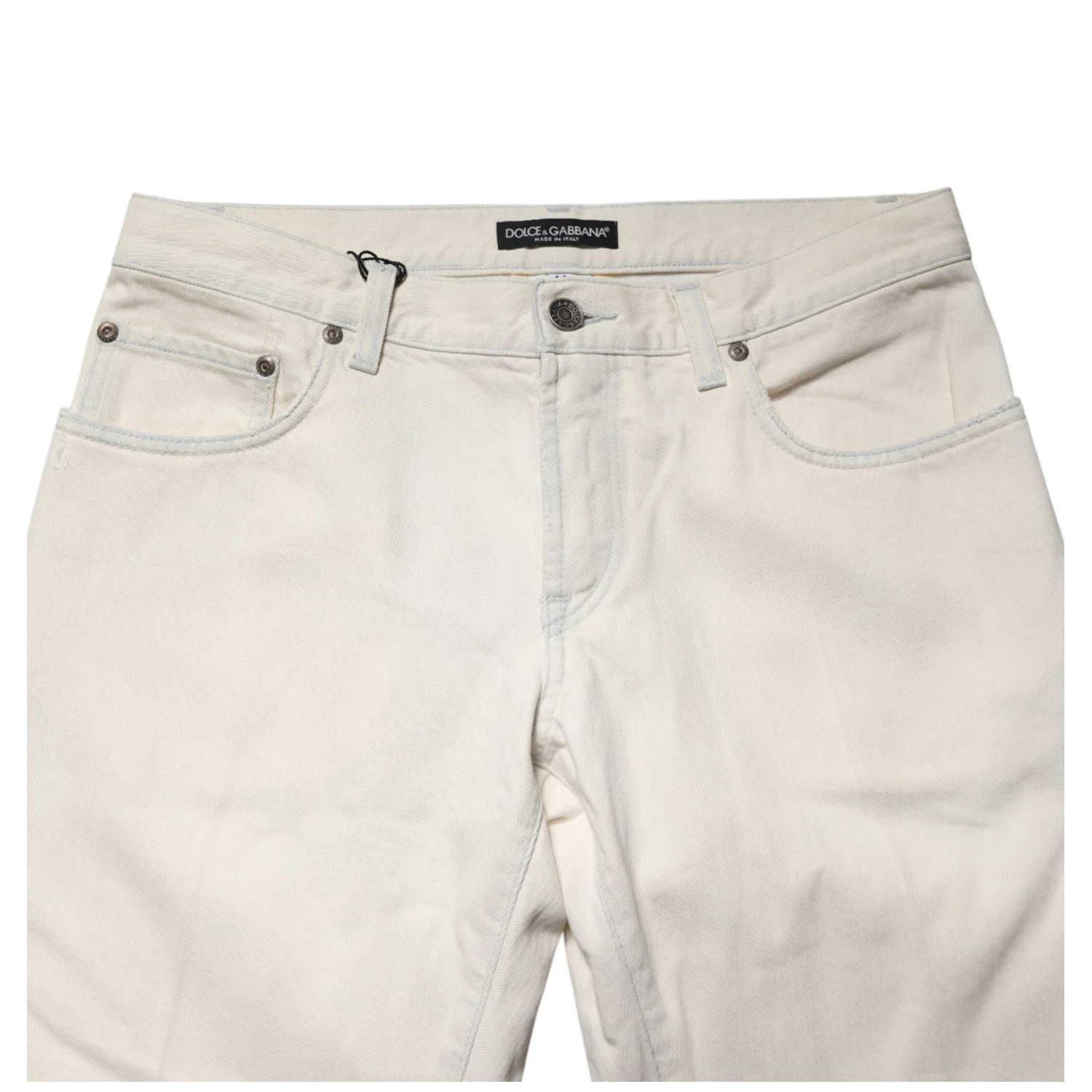 White Cotton Skinny Denim Trouser Men Jeans