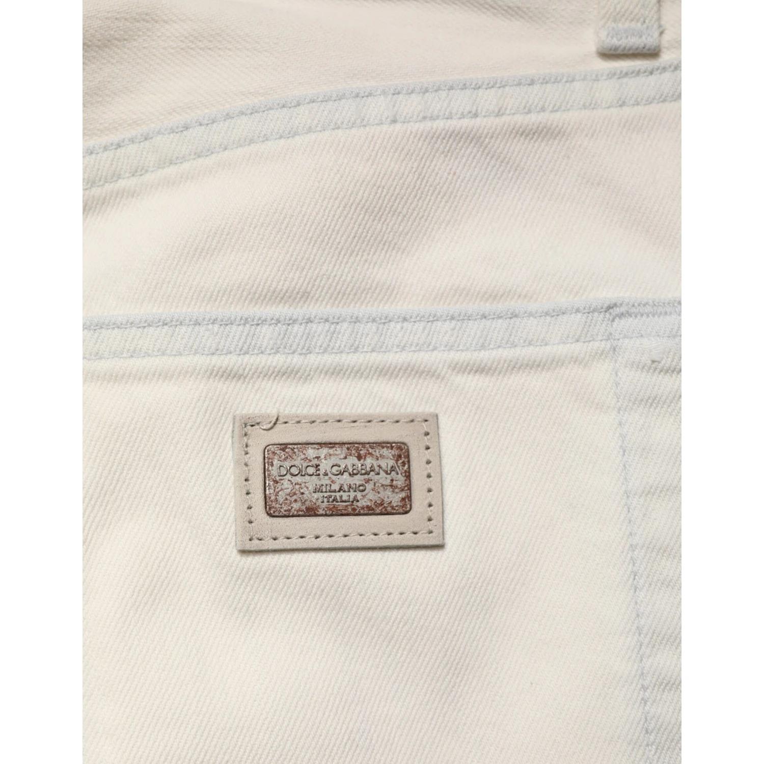 White Cotton Skinny Denim Trouser Men Jeans