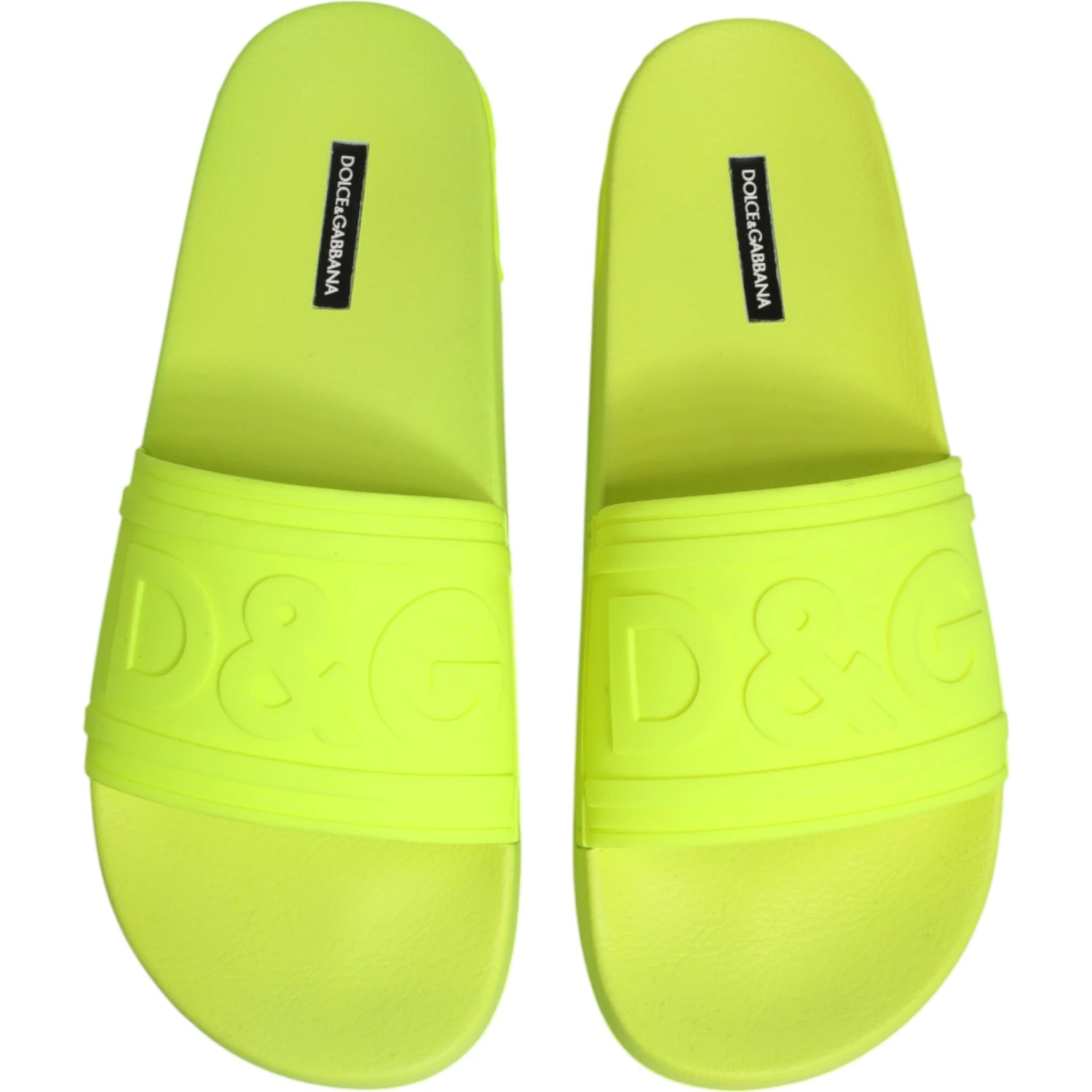 Green Rubber Slides Sandals Beachwear Shoes