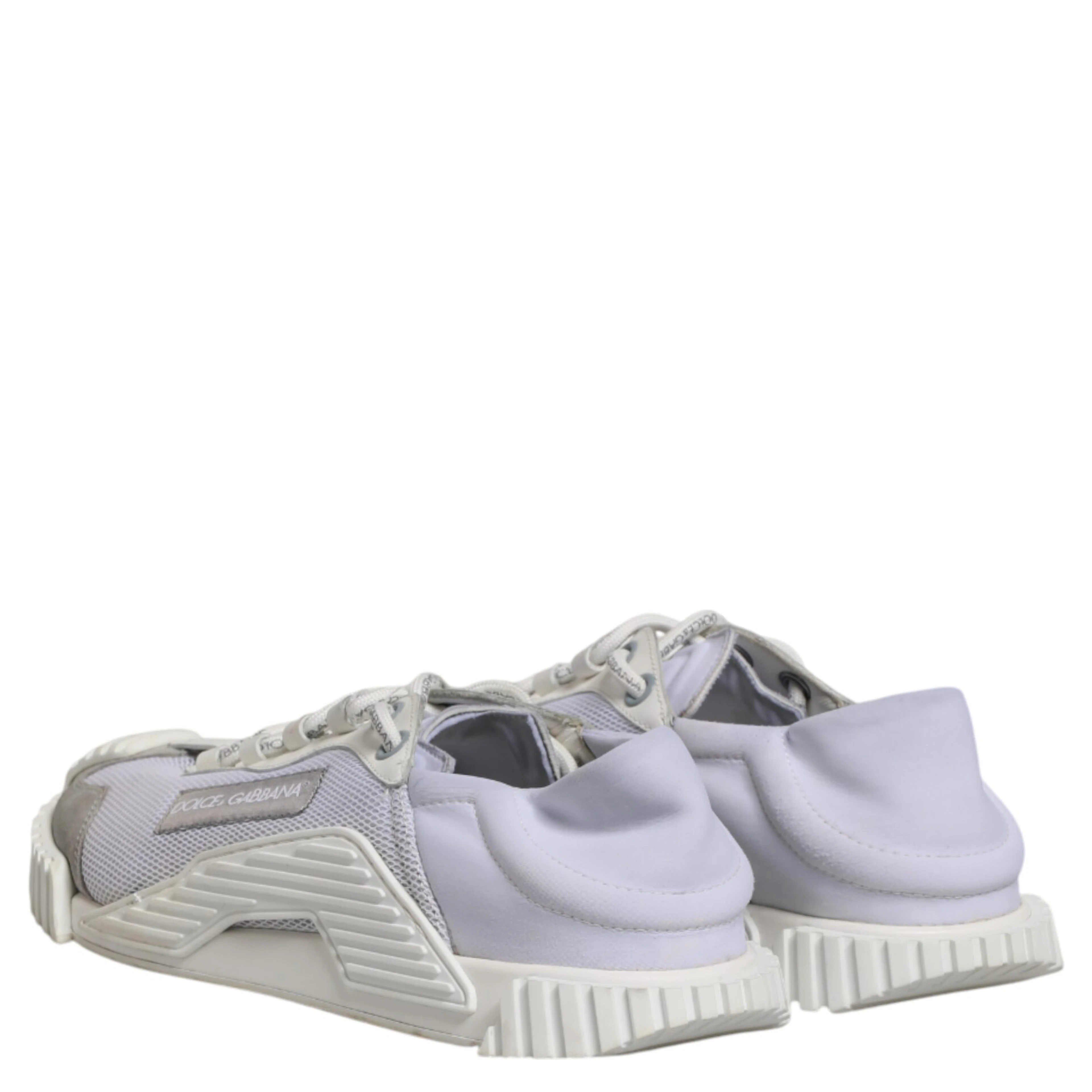White Lace Up Low Top NS1 Sneakers Men Shoes