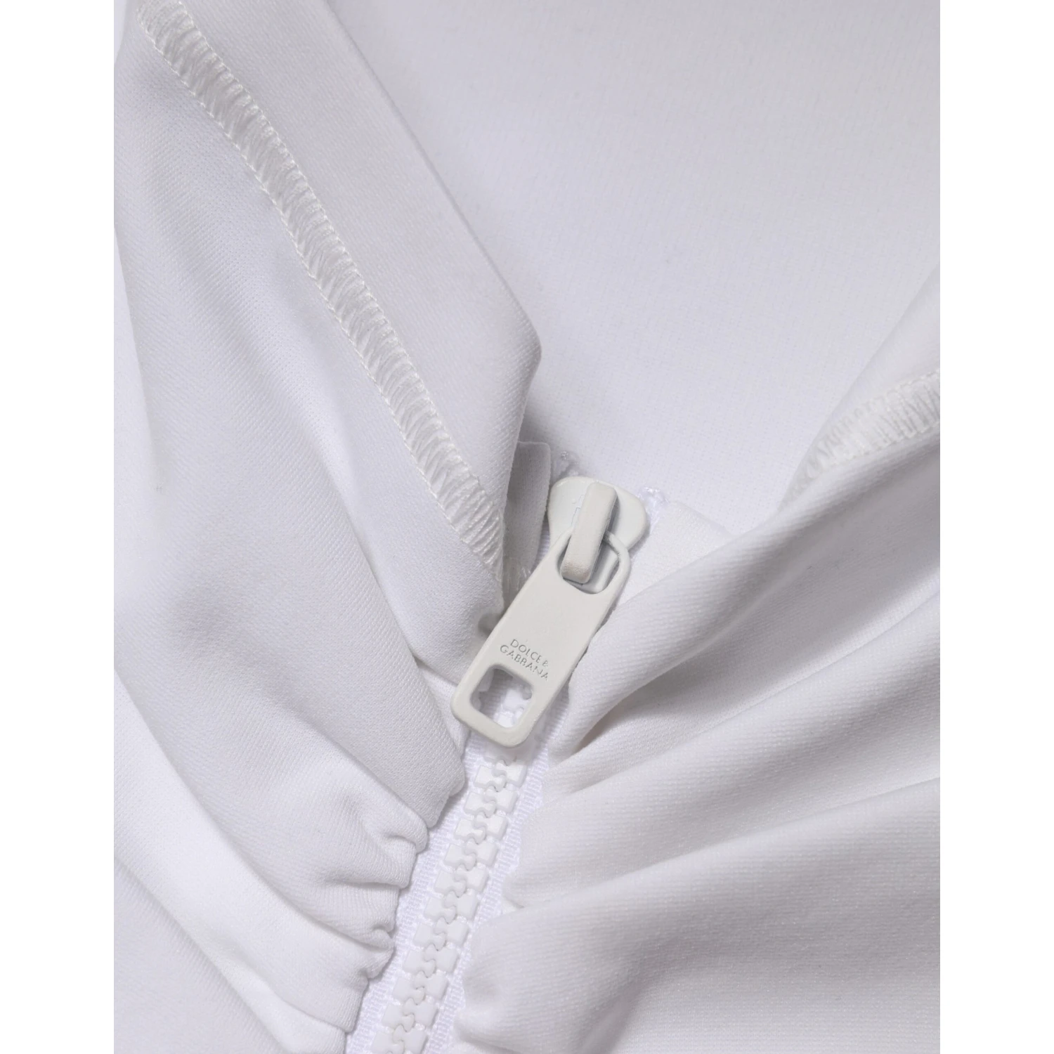 White Viscose Pencil Cut High Waist Mini Skirt