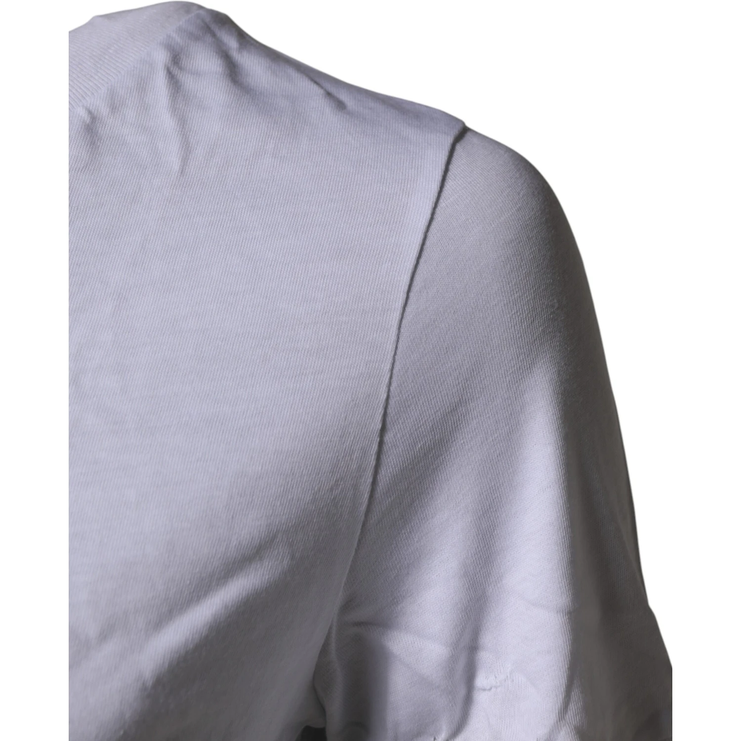 White DG Logo Crew Neck Short Sleeves T-shirt
