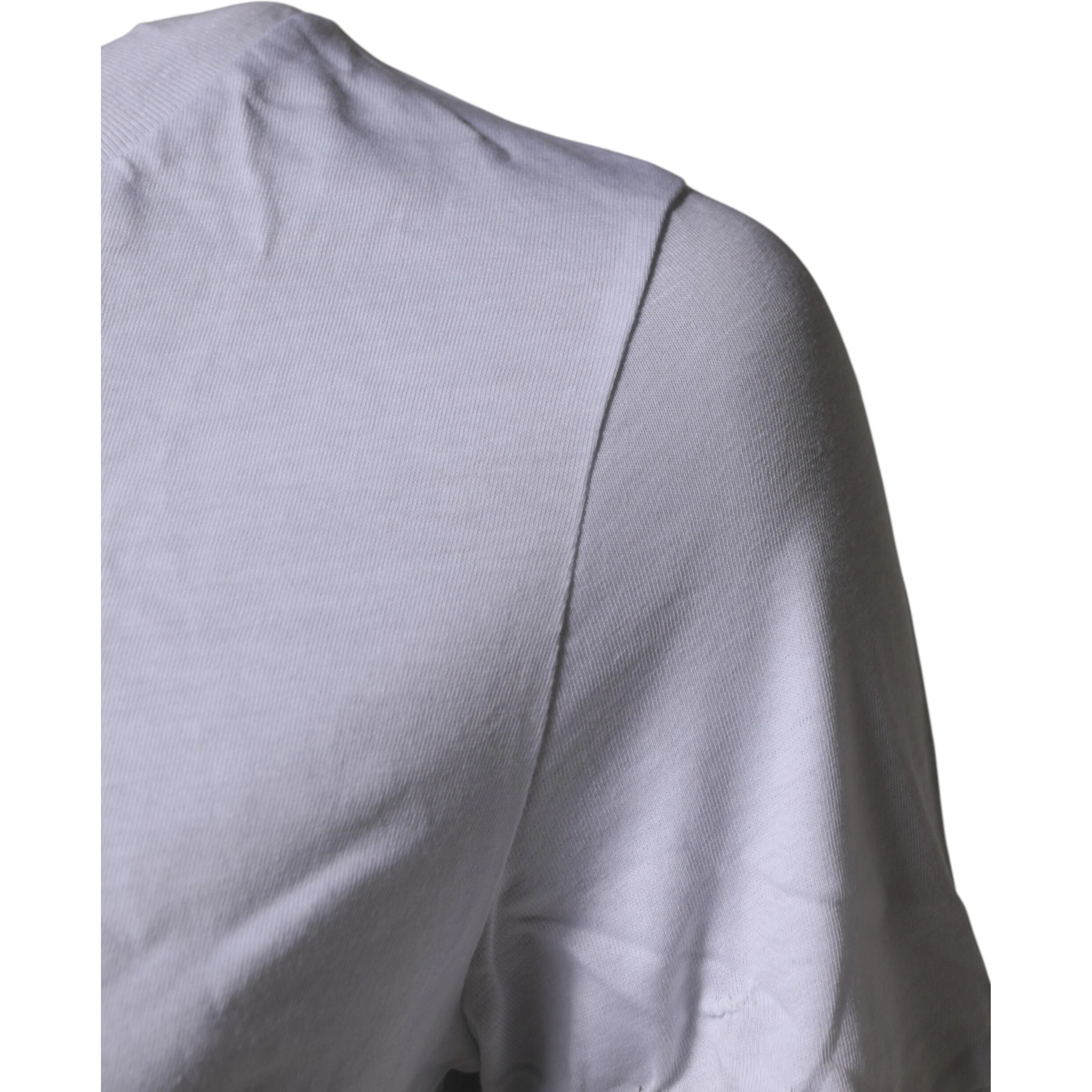 White DG Logo Crew Neck Short Sleeves T-shirt
