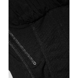Black Silk Lace Bustier Corset Strapless Top