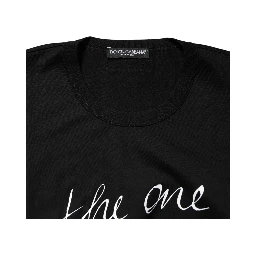 Black Graphic Crew Neck Short Sleeves T-shirt