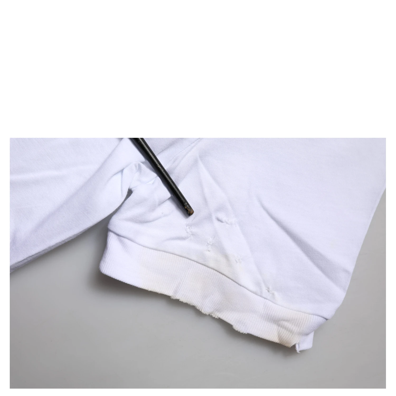 White DG Logo Crew Neck Short Sleeves T-shirt