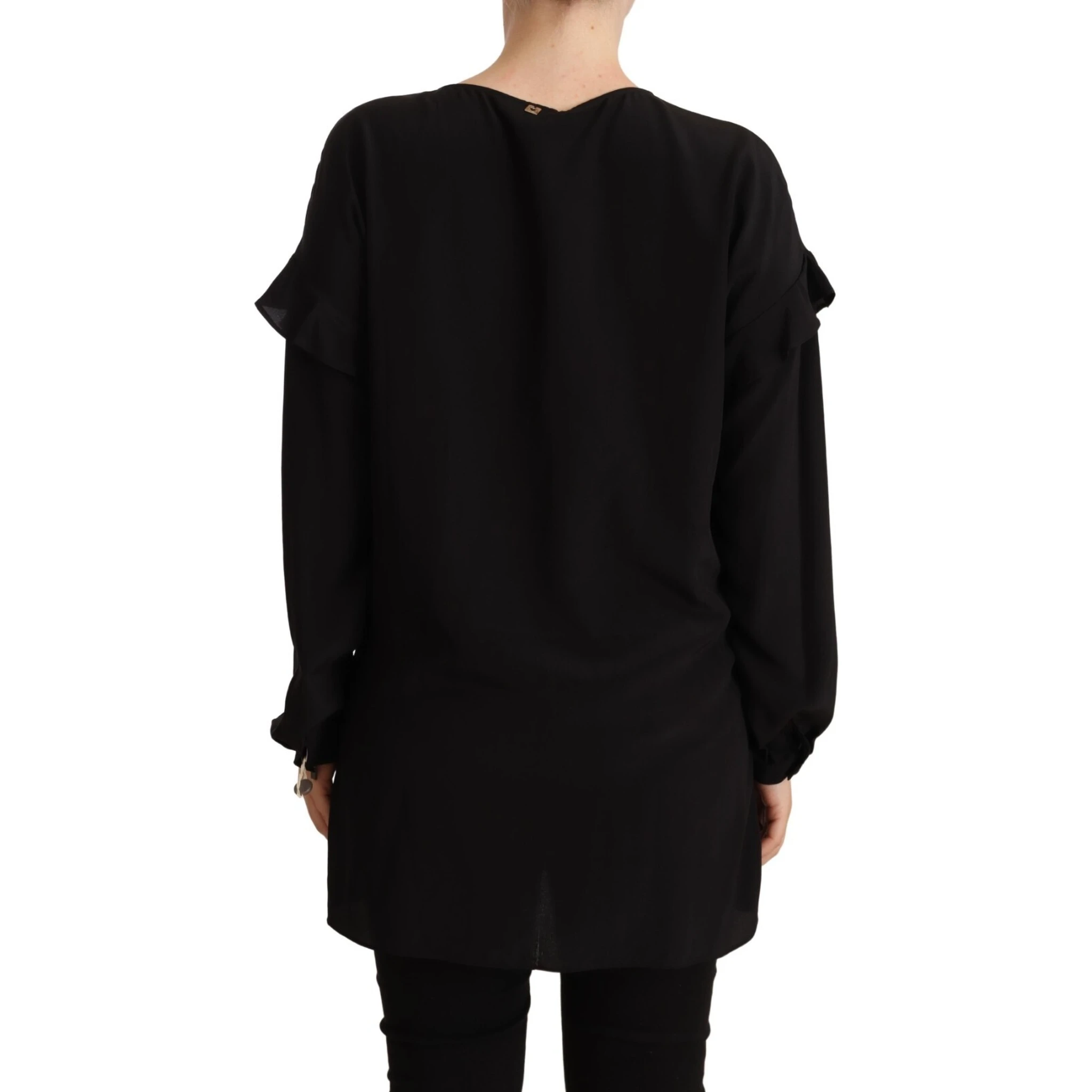 Multicolor Long Sleeves Round Neck Pullover Sweater