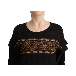 Multicolor Long Sleeves Round Neck Pullover Sweater