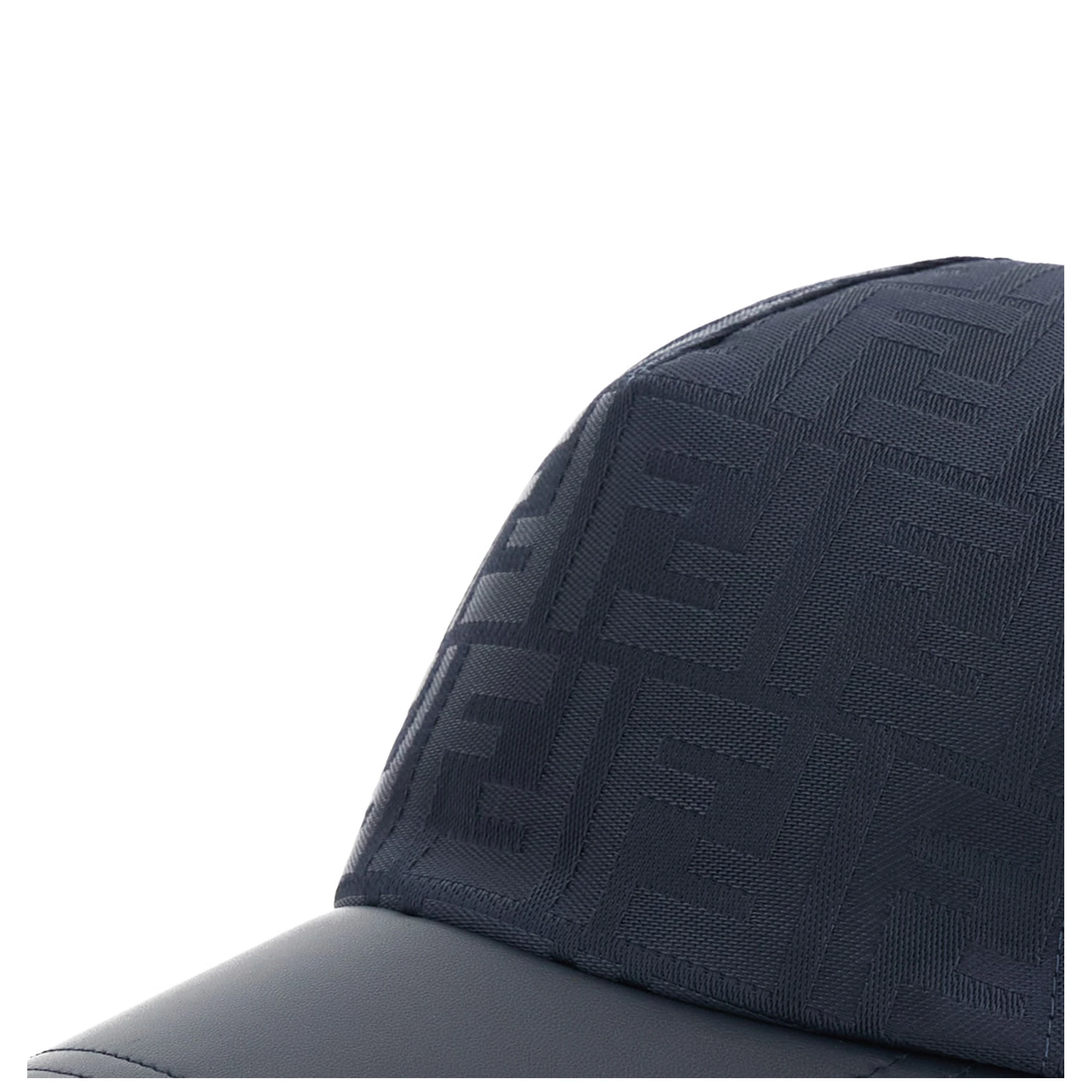 Blue Baseball Cap with Curved Brim in FF Canvas Man