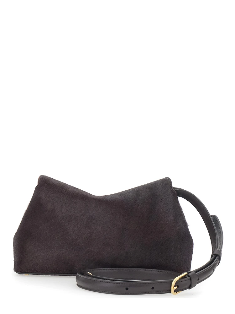 T-lock Pony Hair Clutch