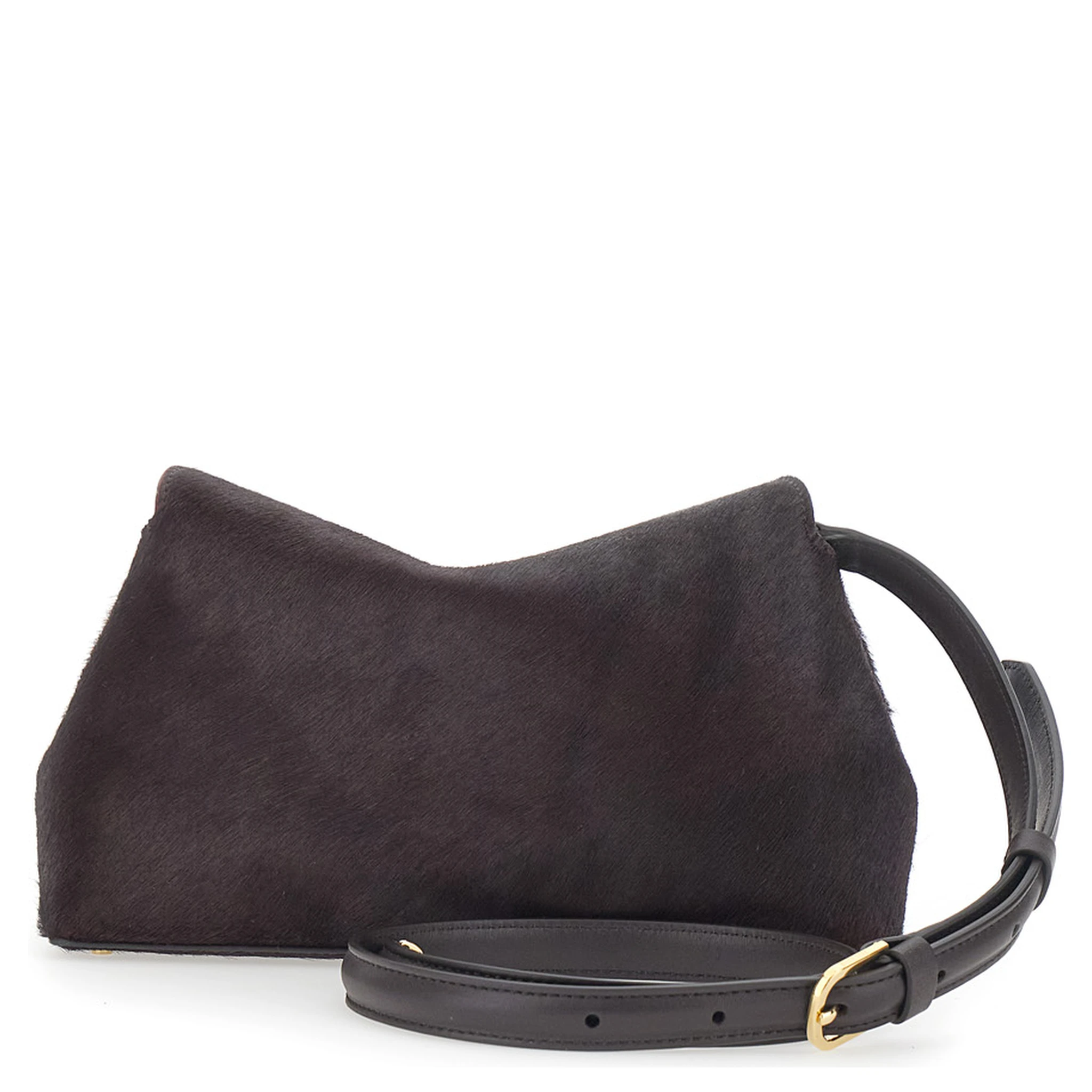 T-lock Pony Hair Clutch