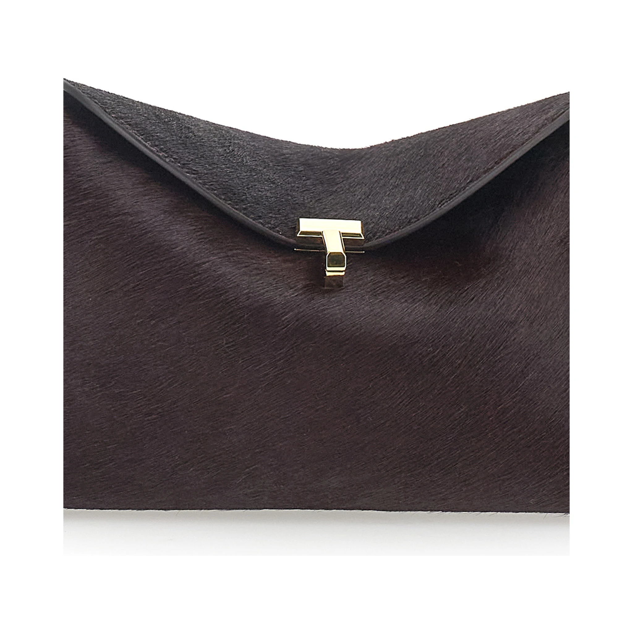 T-lock Pony Hair Clutch