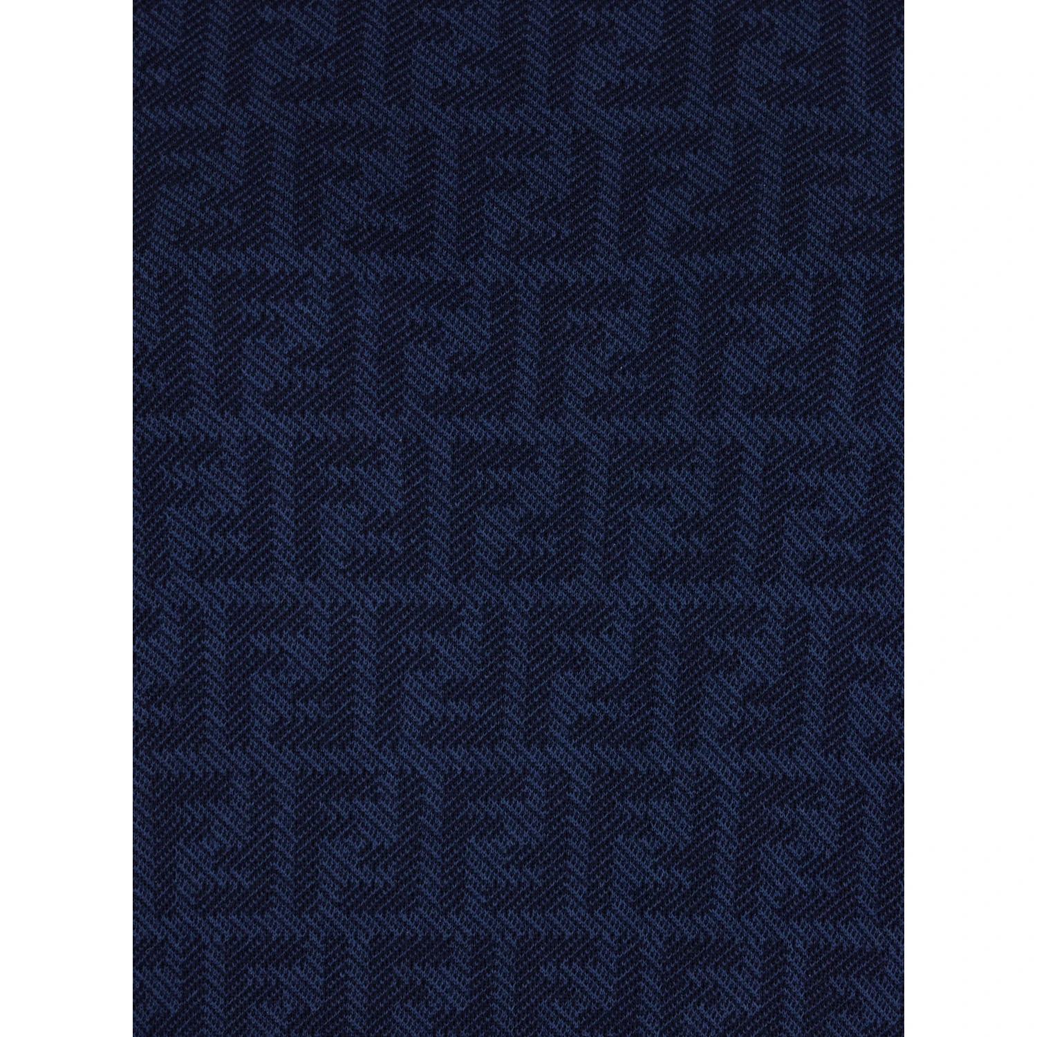 Blue Crewneck Sweater with All-Over FF Motif in Wool and Silk Woman