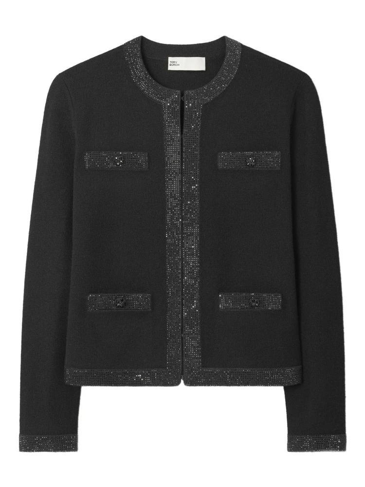 Tory Burch Sweaters Black
