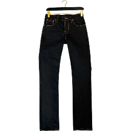 Black Cotton Men's Jean