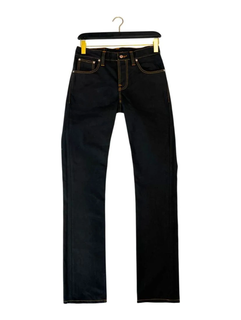 Black Cotton Men's Jean