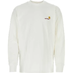 L/S American Script T-Shirt Organic Cotton Single