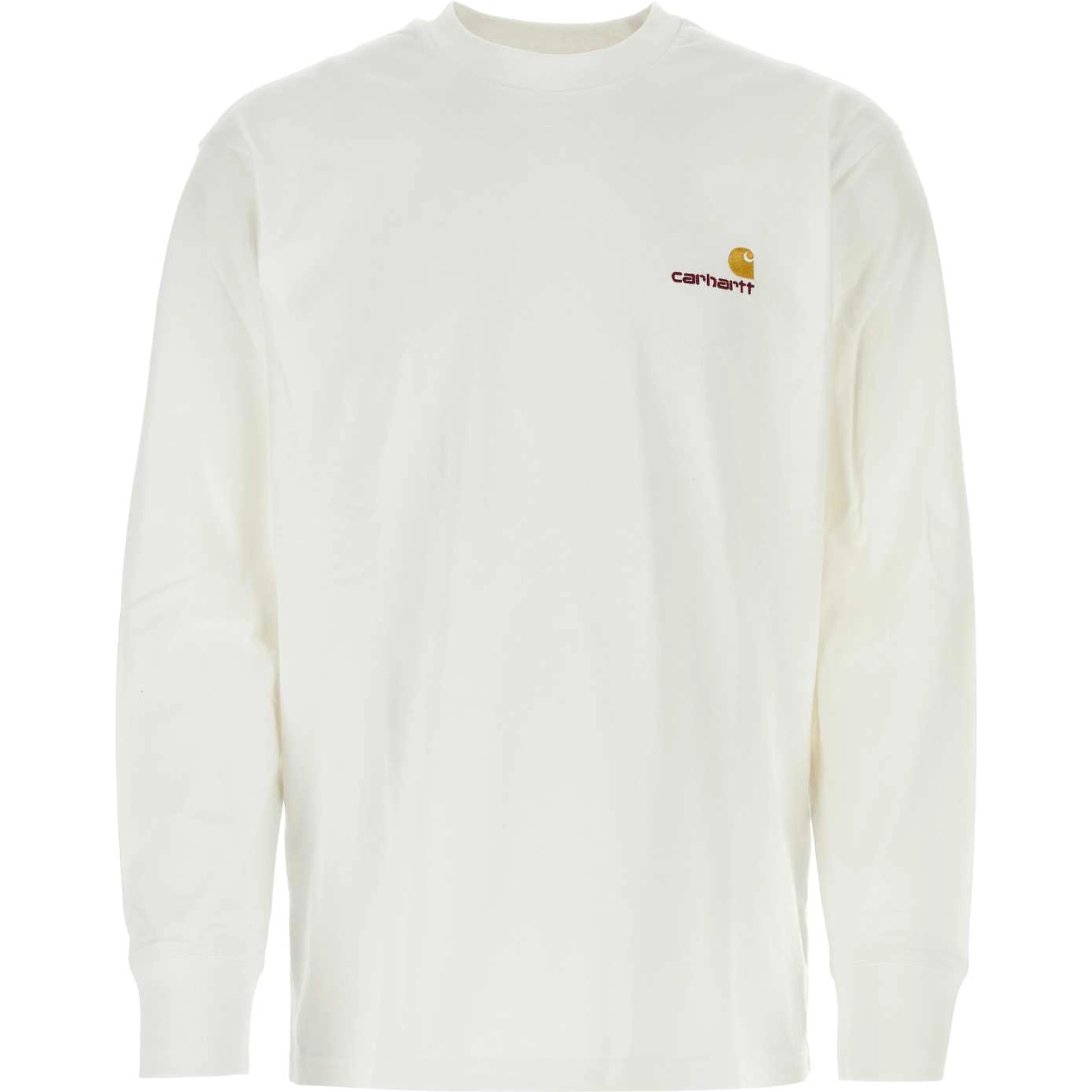 L/S American Script T-Shirt Organic Cotton Single
