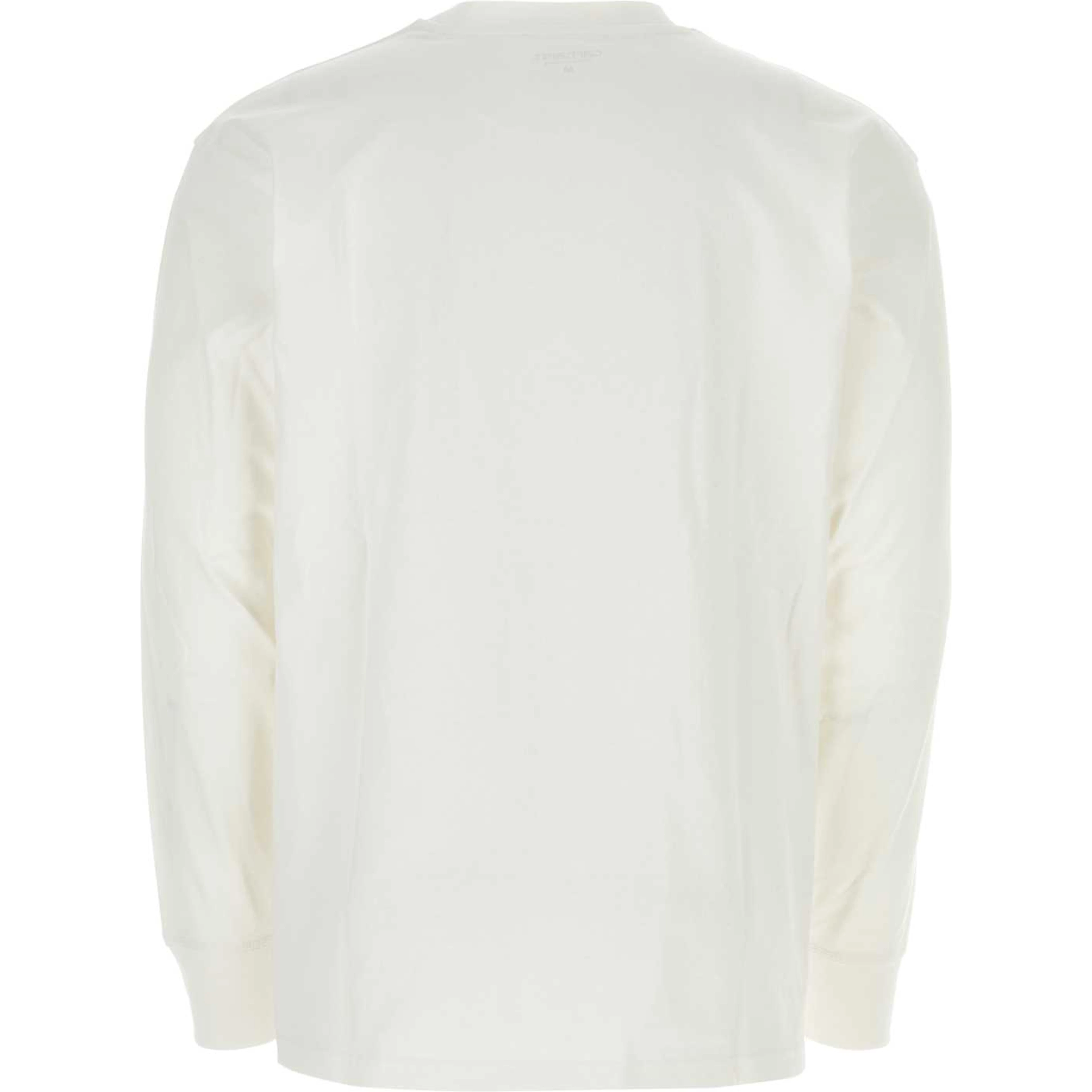 L/S American Script T-Shirt Organic Cotton Single