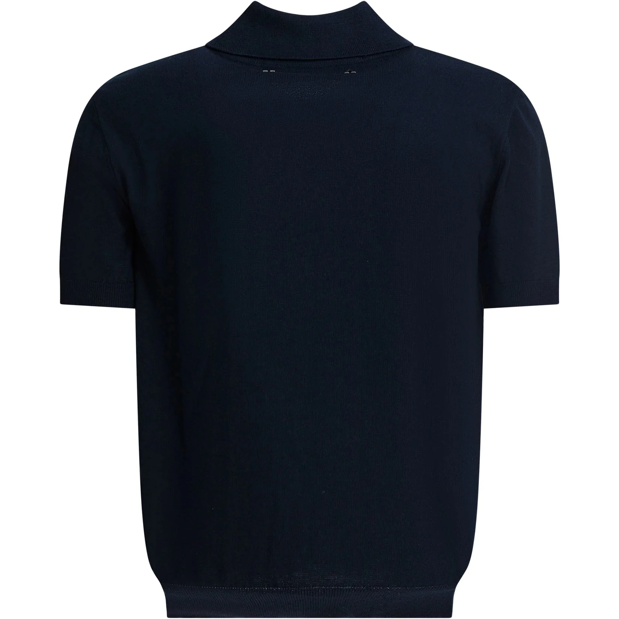 Cotton polo shirt in short sleeves