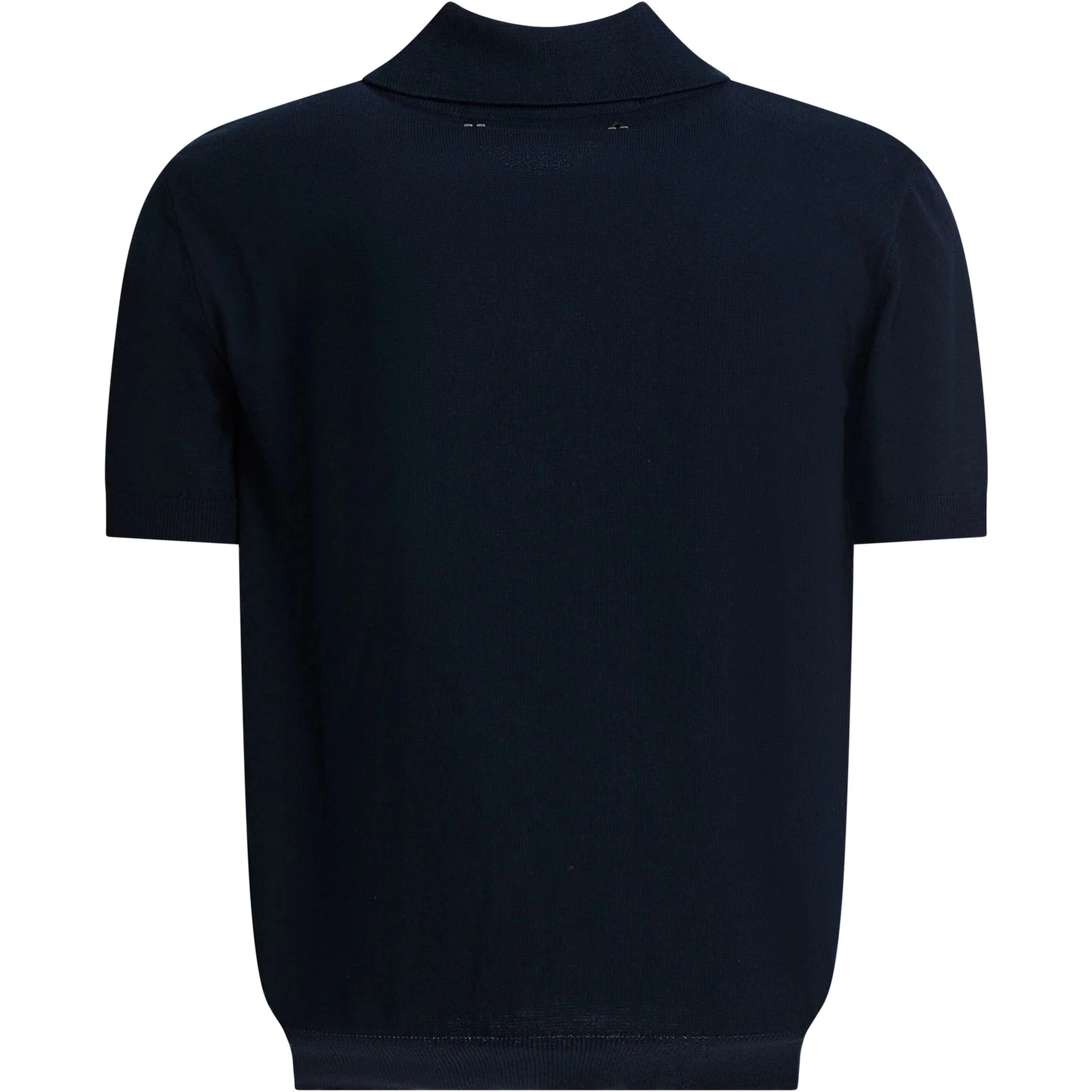 Cotton polo shirt in short sleeves